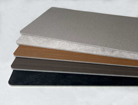 ArkiDecor 2 mm decorative mineral finish panel samples