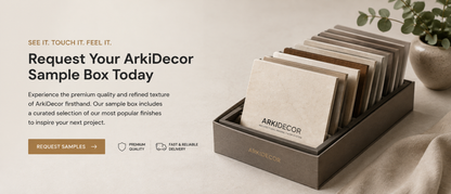ArkiDecor mineral finish panel sample request