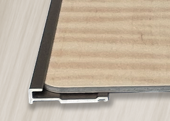 ArkiTrim 2 mm aluminum end cap profile for ArkiDecor panels