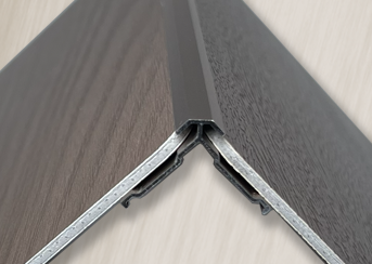 ArkiTrim 2 mm aluminum external corner profile for ArkiDecor panels