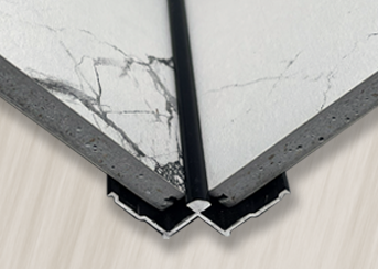 ArkiTrim 9 mm aluminum internal corner profile for ArkiDecor panels